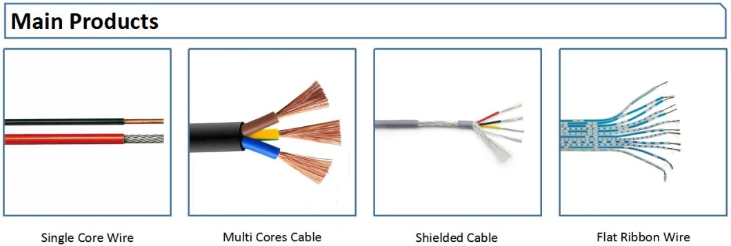 IDC Flat Cable UL2651 28AWG 105c 300V VW-1 26pin 1.27mm Pitch Flat Ribbon Cable