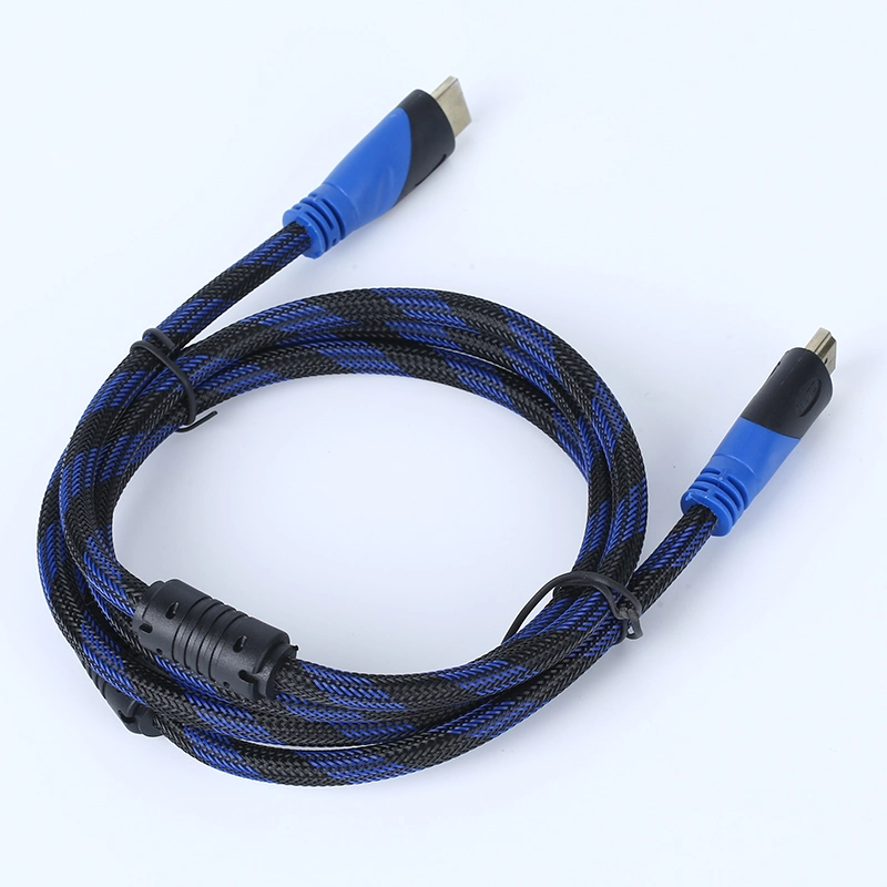 Blue Black HDMI Cable 4K Factory Good Price HDMI to HDMI 1m 2m 3m 5m Cable