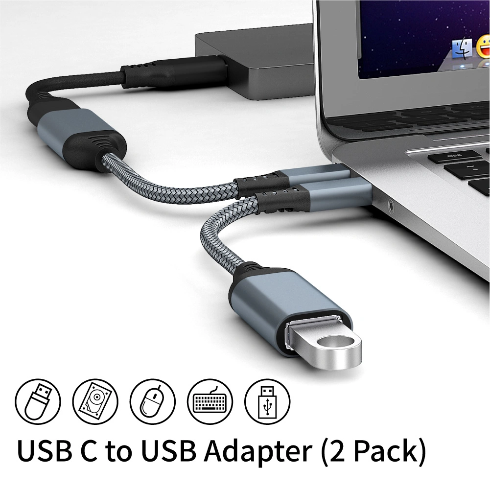 USB 3.0 Charging and Data USB C to USB Female OTG Cable