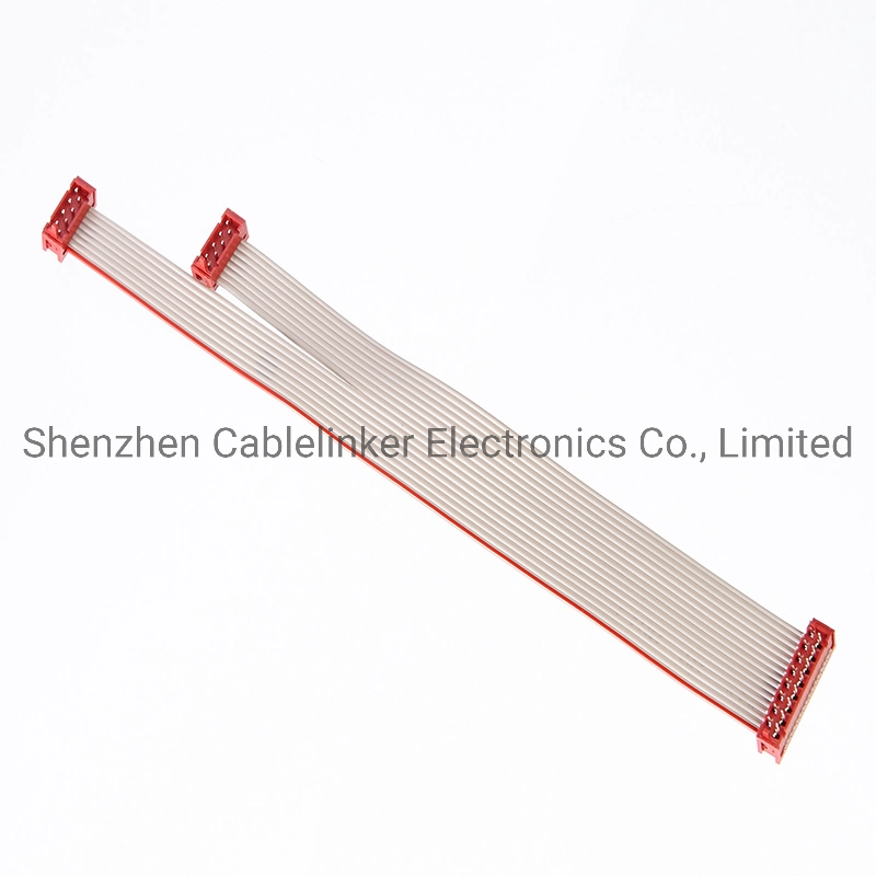 16 Pin 1.27mm Pitch 28AWG IDC Flat Ribbon Cable