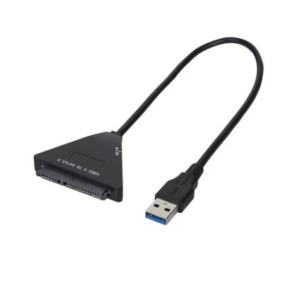 USB 3.0 штекер на 15+7 22-контактный кабель-переходник SATA